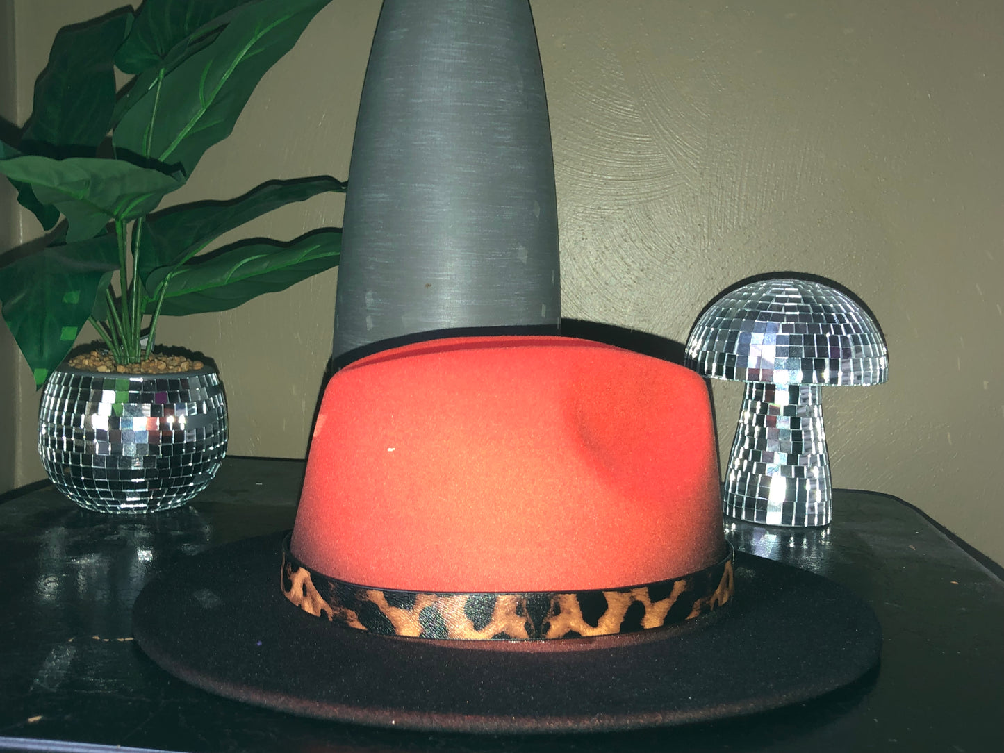 Ombré Cheetah Styled Fedora’s