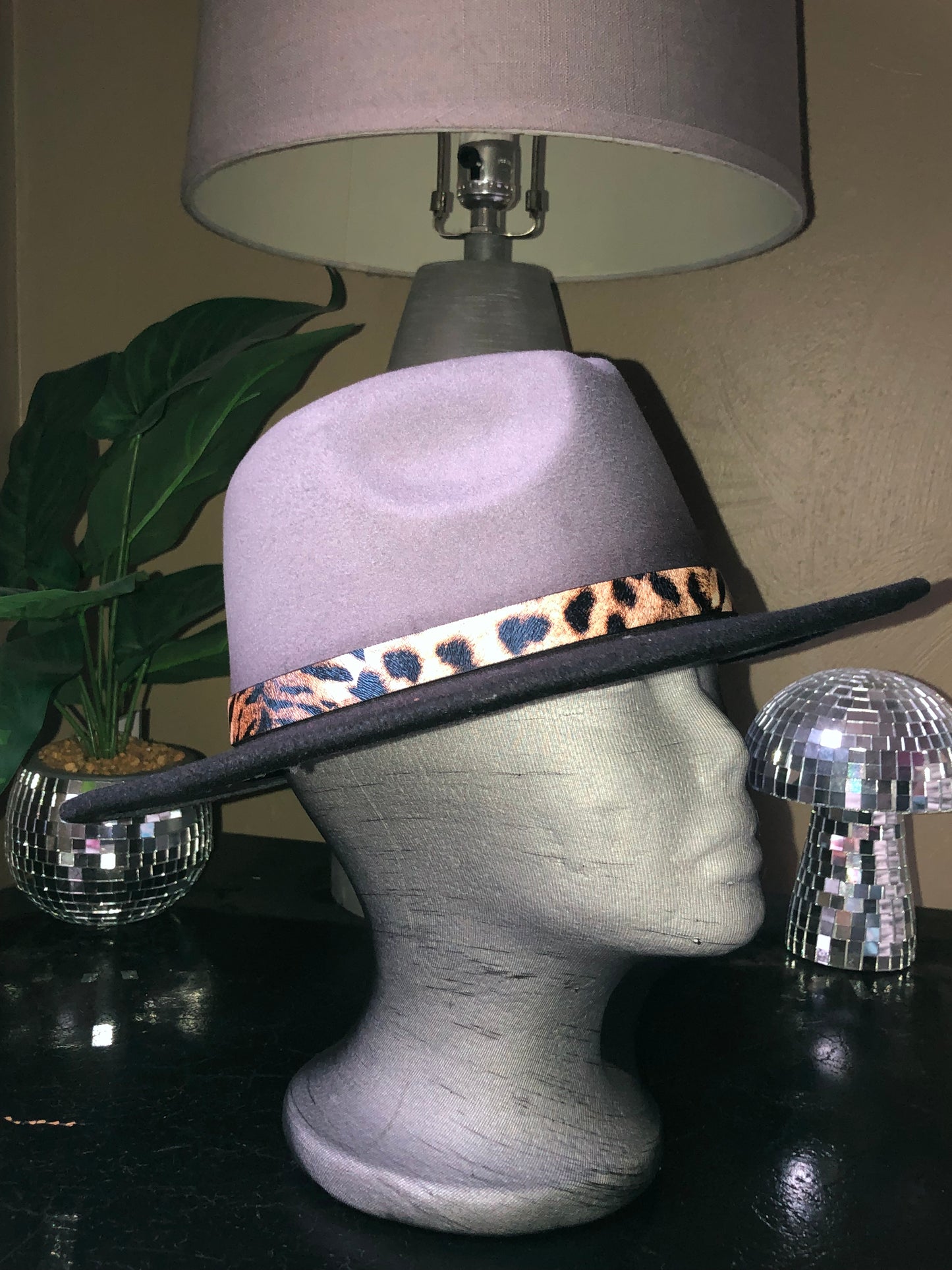 Ombré Cheetah Styled Fedora’s