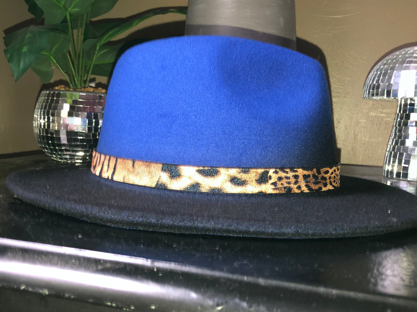 Ombré Cheetah Styled Fedora’s