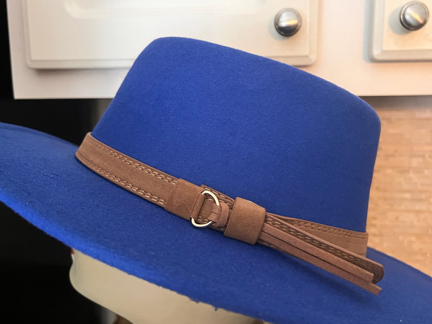 Navy Blue & Royal Blue Fedora’s