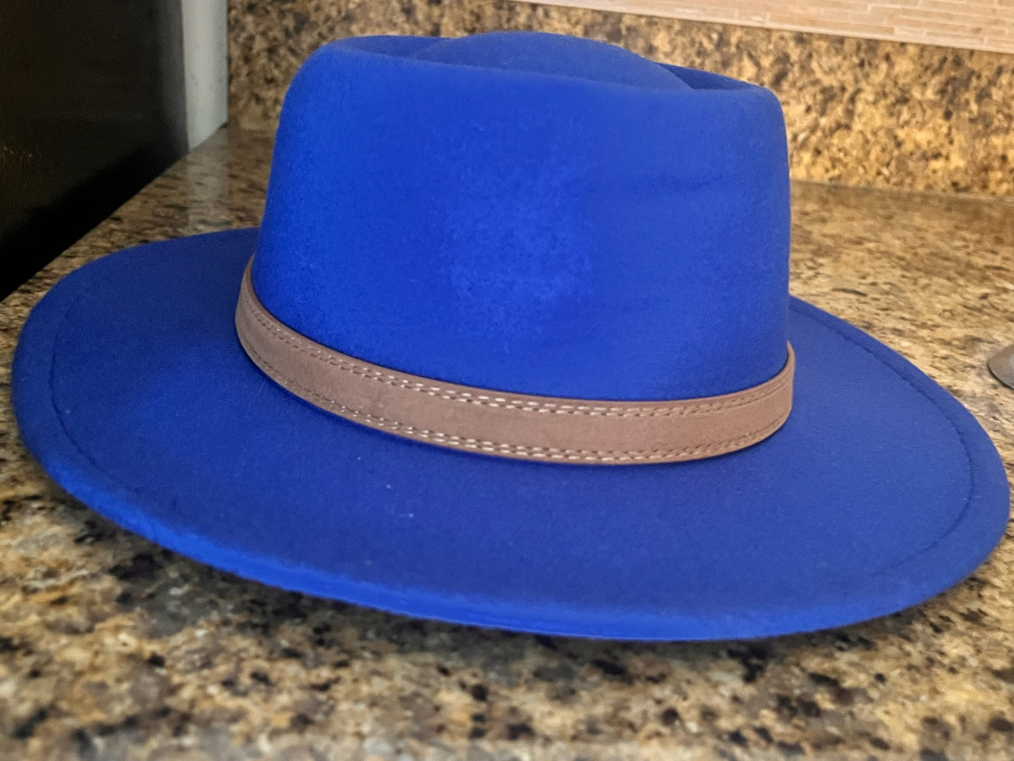 Navy Blue & Royal Blue Fedora’s