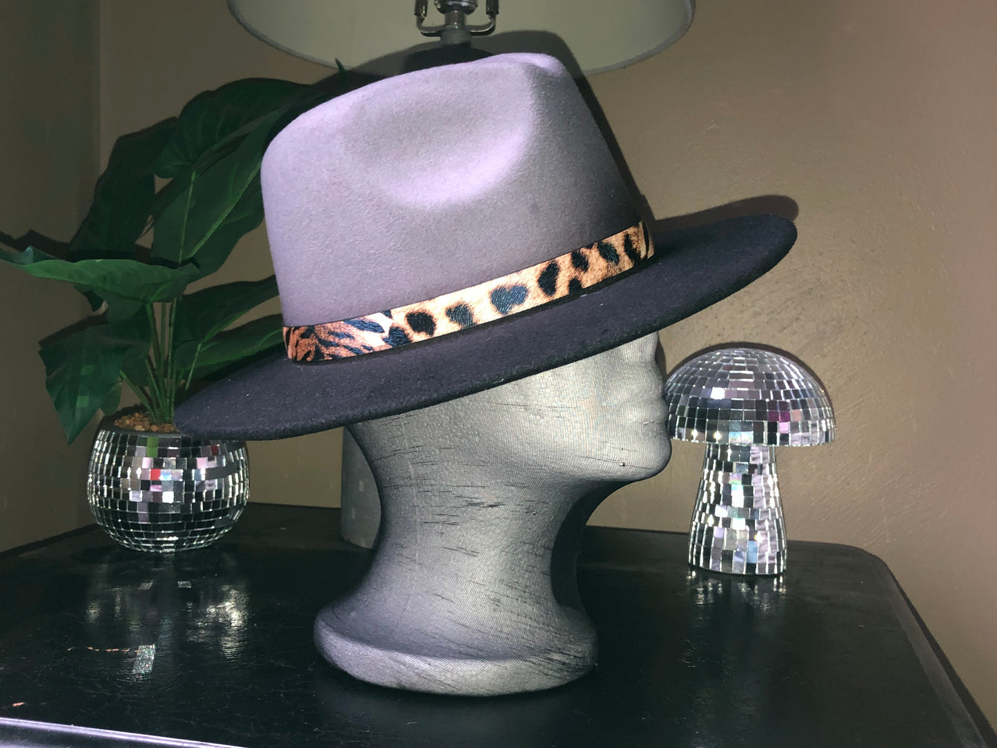 Ombré Cheetah Styled Fedora’s