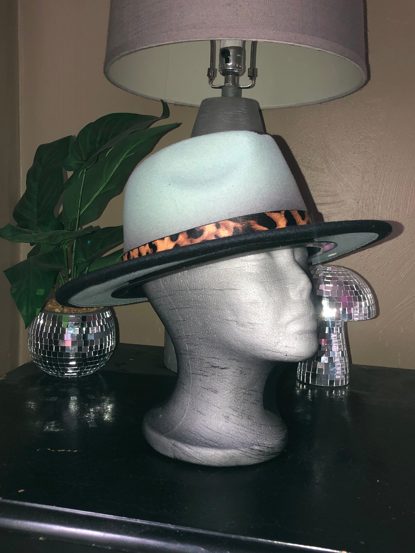 Ombré Cheetah Styled Fedora’s