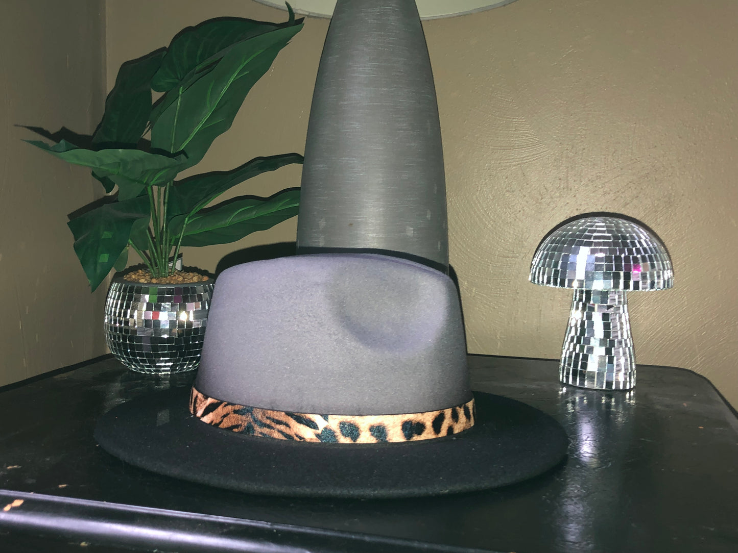 Ombré Cheetah Styled Fedora’s