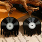 Classic Vinyl Drop Earrings