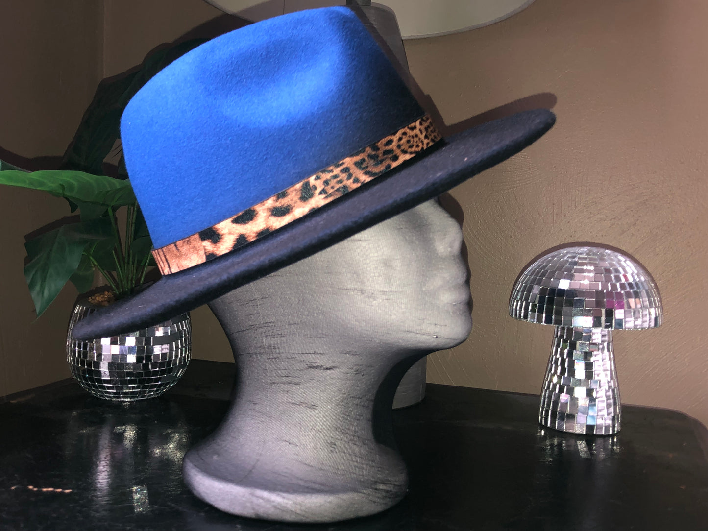 Ombré Cheetah Styled Fedora’s