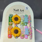 Sunflower Fantasy - 3D Press On Nails