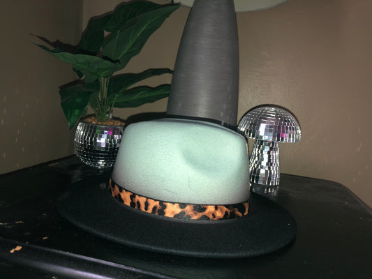 Ombré Cheetah Styled Fedora’s