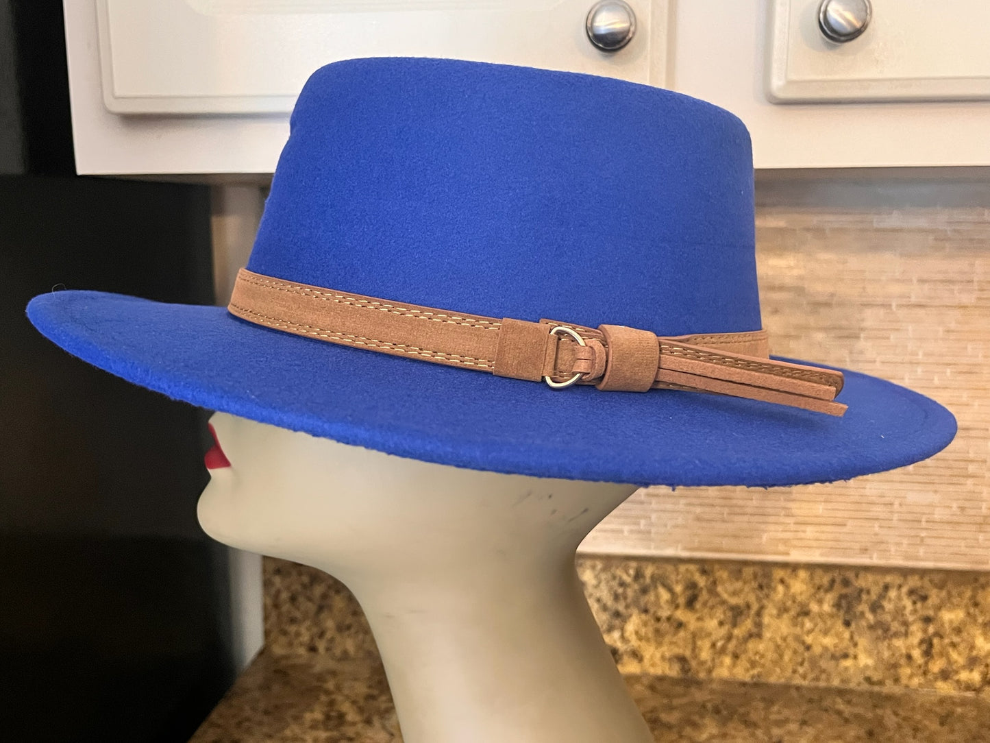 Navy Blue & Royal Blue Fedora’s