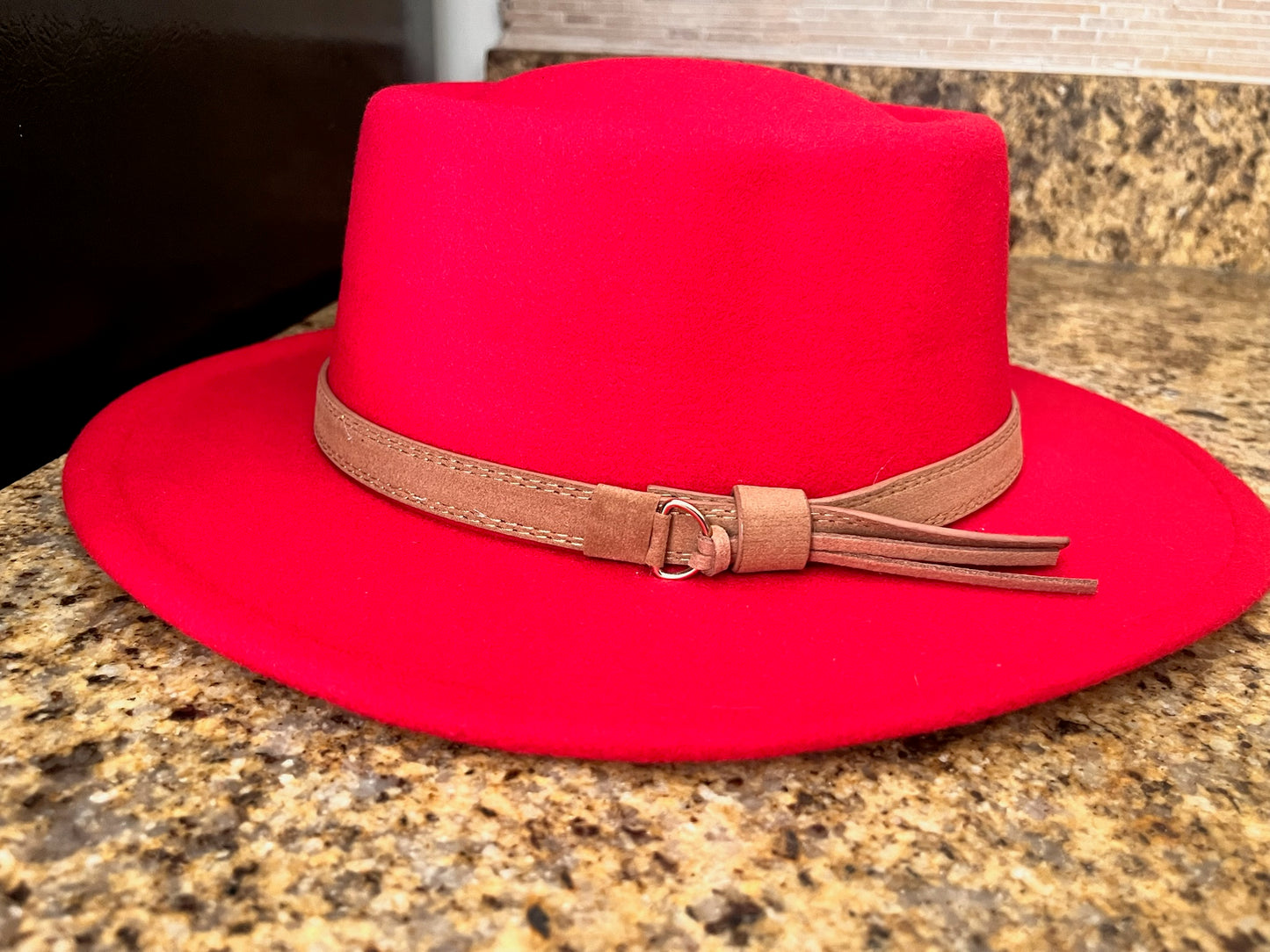 Red Vs Burgundy Fedoras