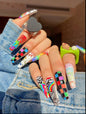 Color Me Down - Press - On Nails