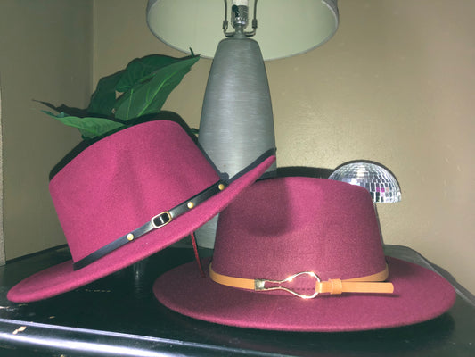 RED VELVET FEDORA