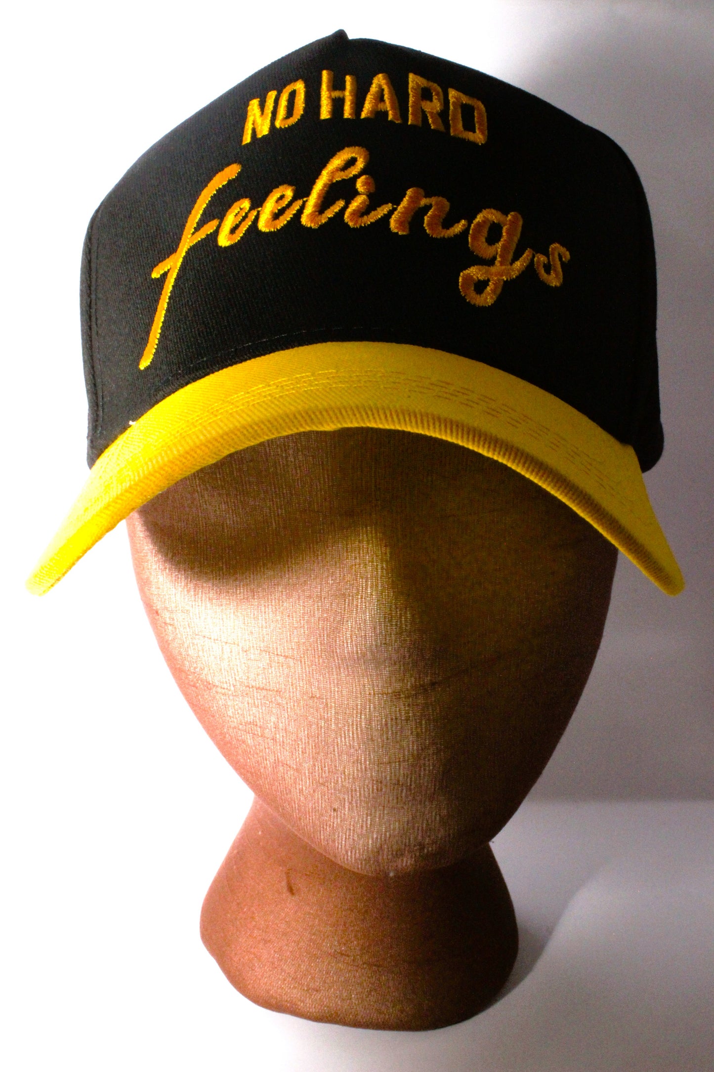 NO HARD FEELINGS (Black & Yellow) - SNAPBACK