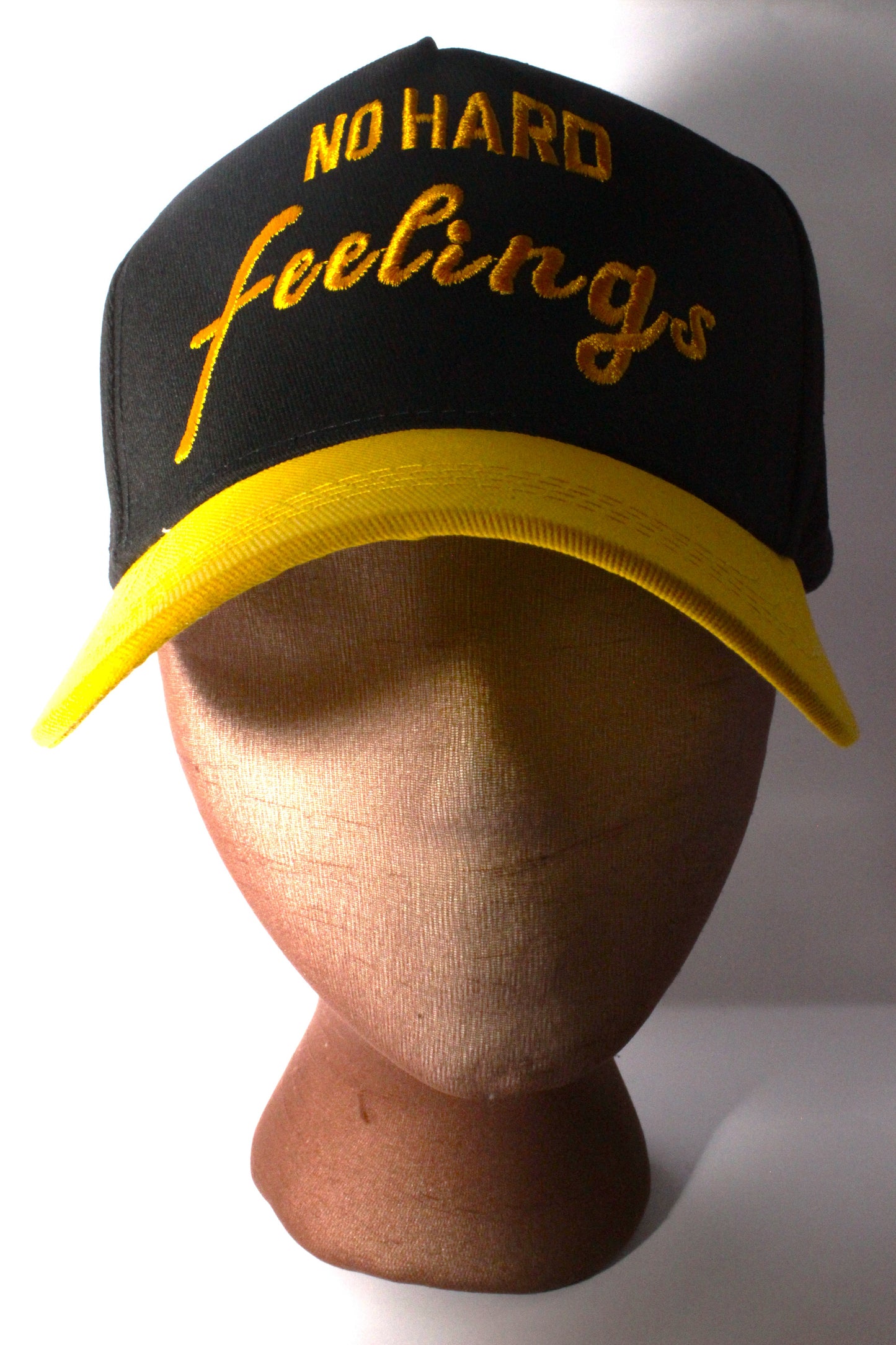 NO HARD FEELINGS (Black & Yellow) - SNAPBACK