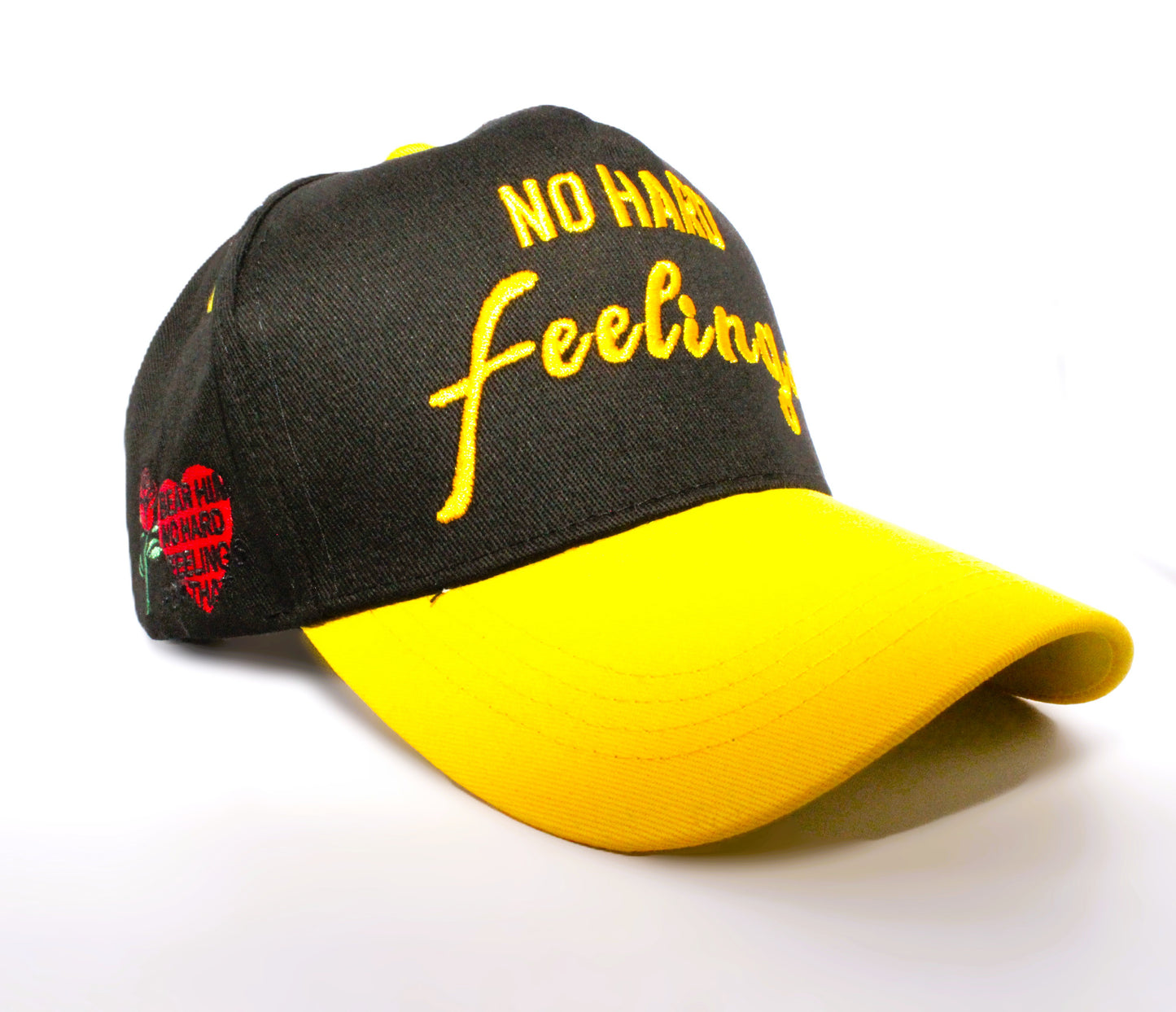 NO HARD FEELINGS (Black & Yellow) - SNAPBACK