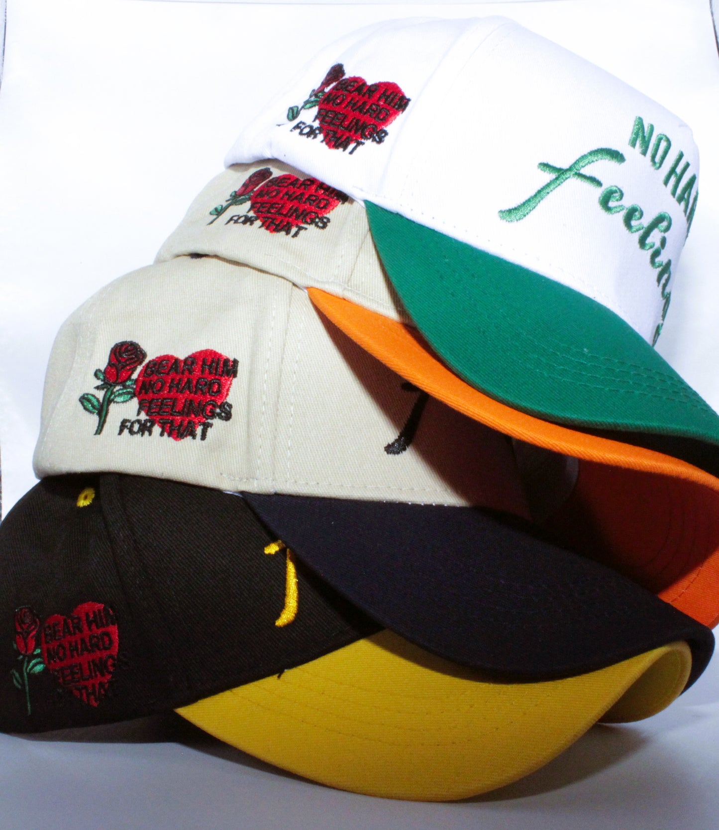 NO HARD FEELINGS (Black & Yellow) - SNAPBACK