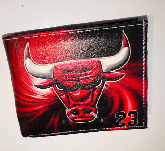 Leather Bulls Wallet