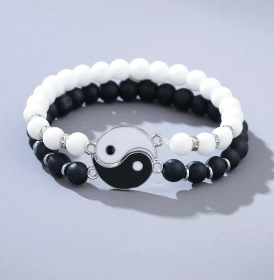 2pcs Yin & Yang Bracelets